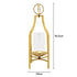 Cross Stand Candle Holder - Gold