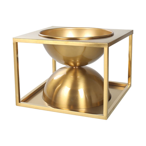 Gold Flower Vase