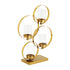 4 Ring Candle Holder - Gold