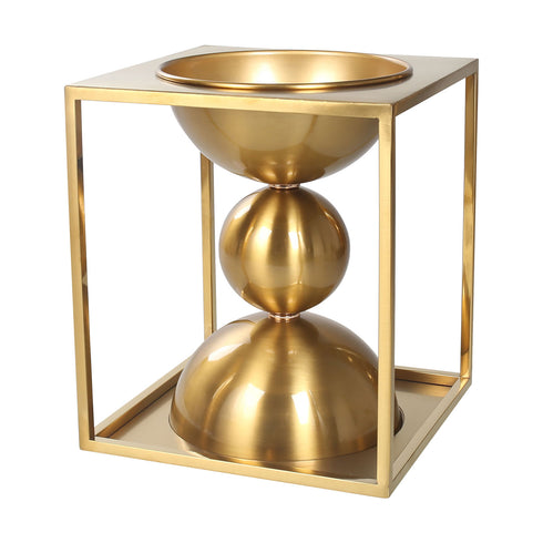 Gold Flower Vase