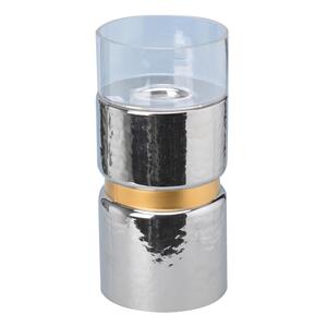 Halloway Silver Candle Holder