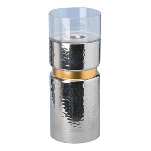 Halloway Silver Candle Holder