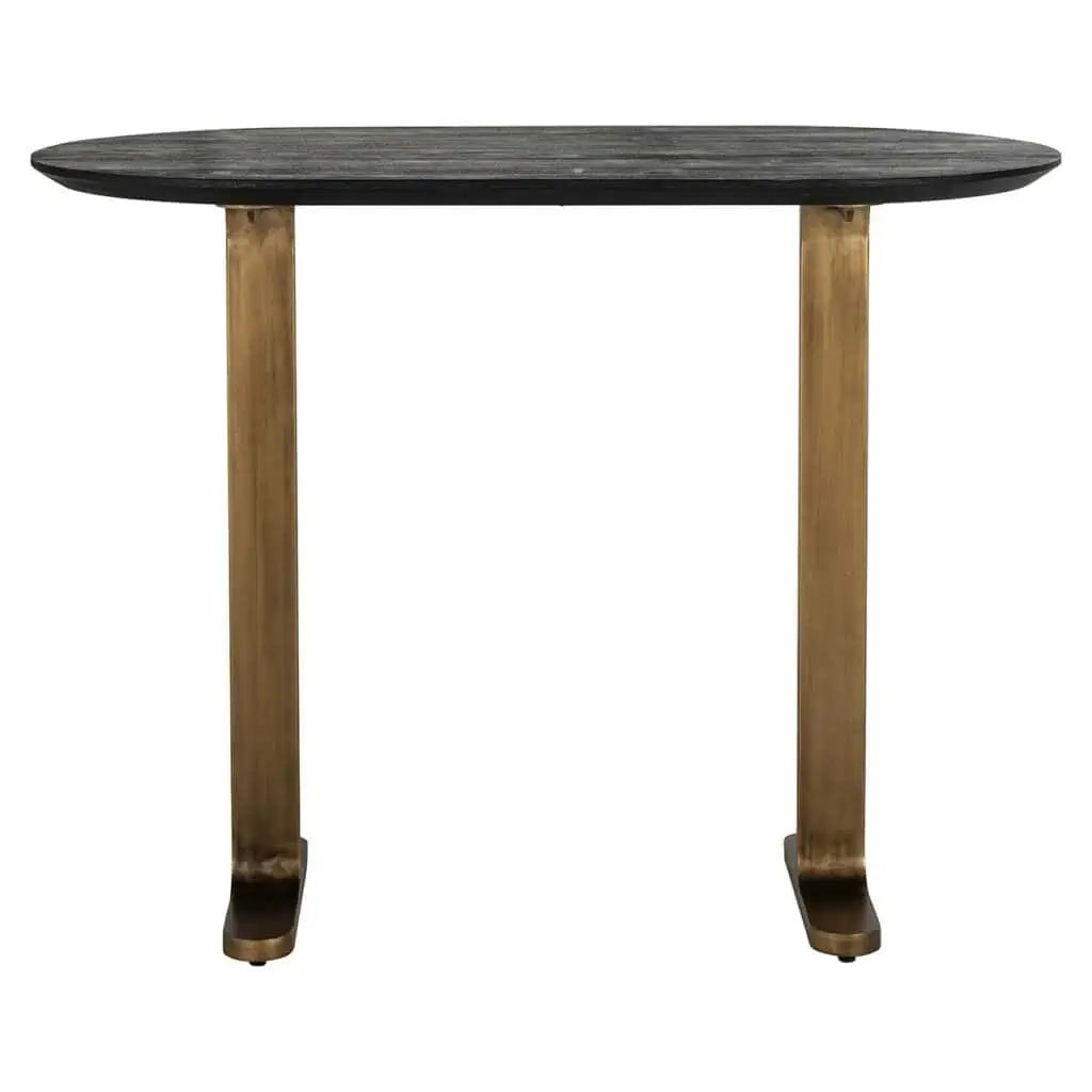 Black & Brass Bar Table My Home Rocks