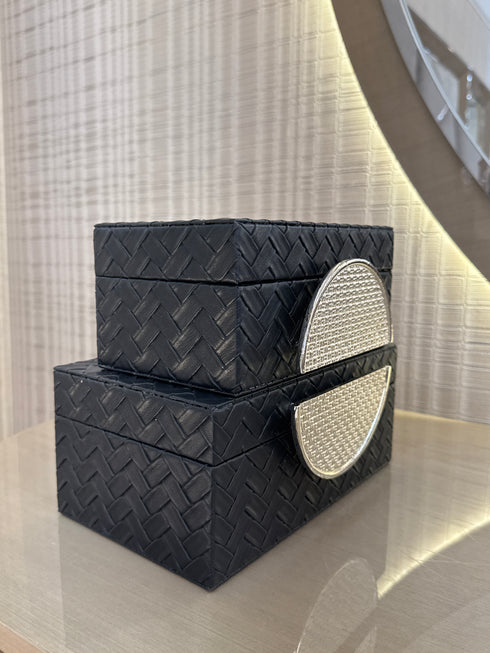 Wicker Pattern Box Set - Black