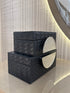 Wicker Pattern Box Set - Black