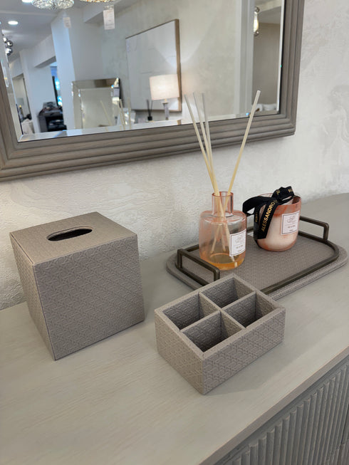 Stone Leather Box