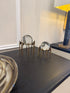 Crystal Ball Brass Decoration Set
