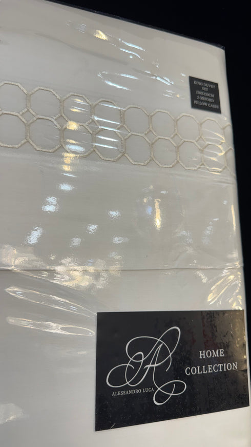 Isabella Cream Duvet Set