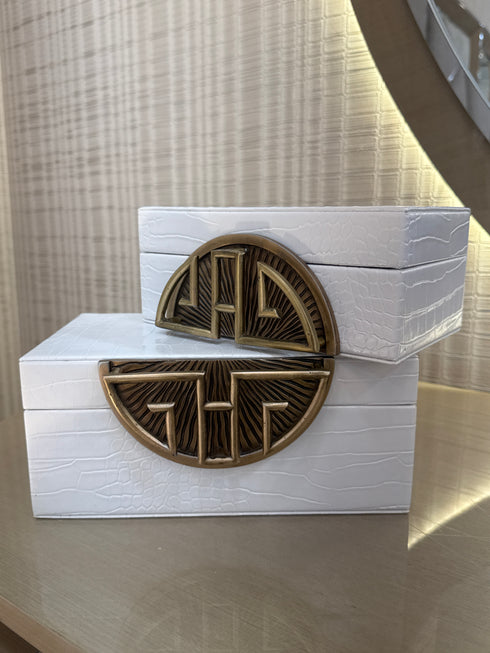 Antique Object Box Set - White