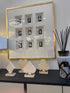 Travertine Suit Sculptures Set of 4