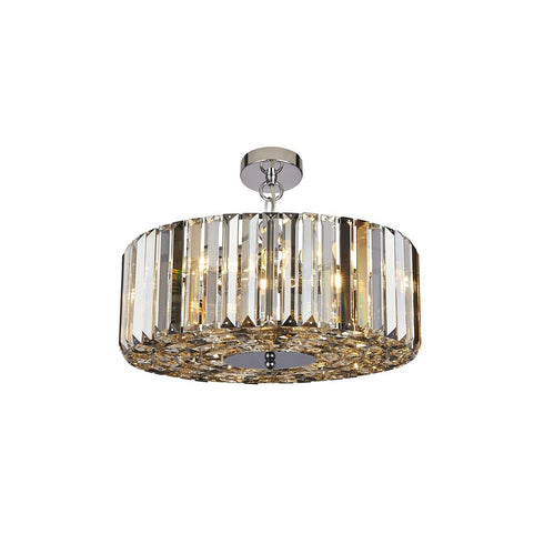 Chateau 5 Light Pendant Semi Flush