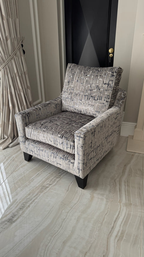 Manhattan Greige Companion Chair