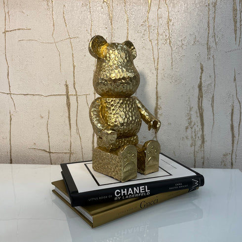 Gold Sitting Bear