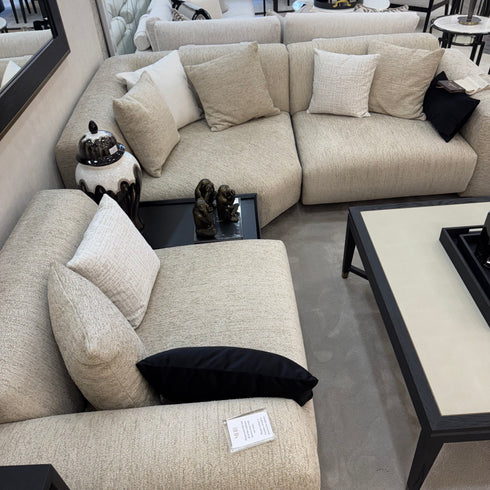 Vogue Sofa - Build Your Own - Latte Beige