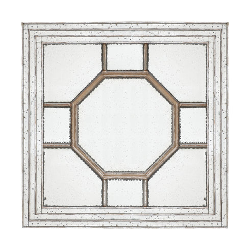 Antique Octogon Mirror