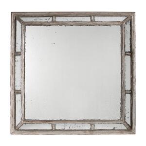 Antique Square Border Wall Mirror