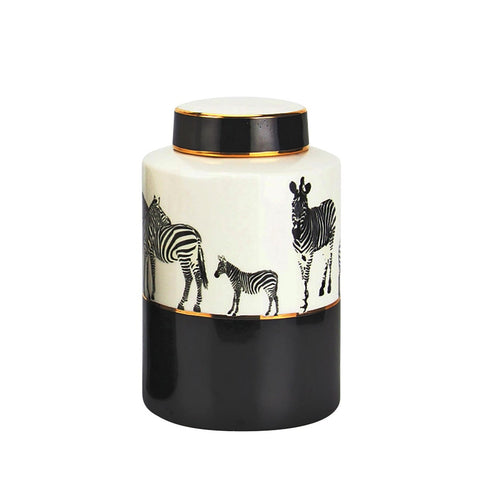 Leopard Jar