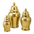 Swirl Jar Gold