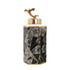 Marble Twig Jar Gold