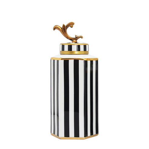 Candy Stripe Jar
