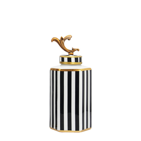 Candy Stripe Jar