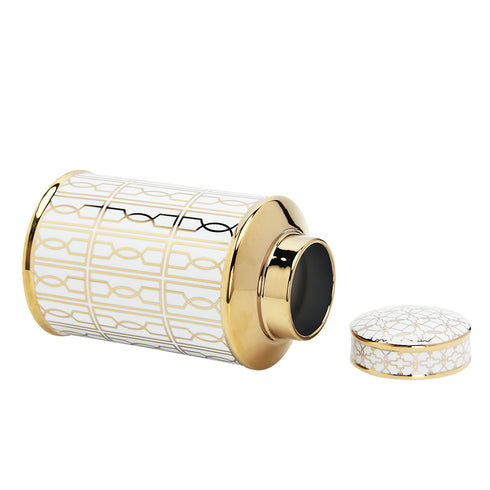 Gold Chain Jar