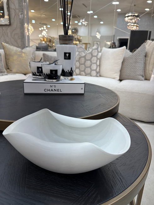 White Wave Dish