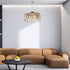 Classy 5 Light Drum Pendant Semi Flush