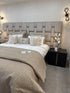 Silverstone Latte Boucle Bed
