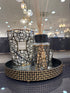 Gia Brass Round Tray