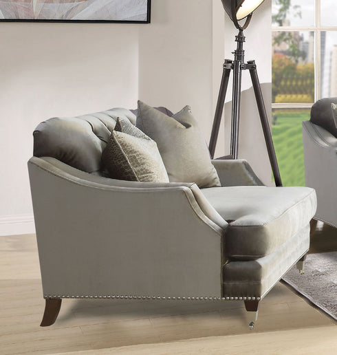 Avana 1.5 Seater Sofa Chair Latte