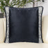 Lamara Black Velvet Cushion