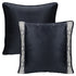 Lamara Black Velvet Cushion