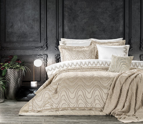 PRE ORDER Alley Cream Duvet Set