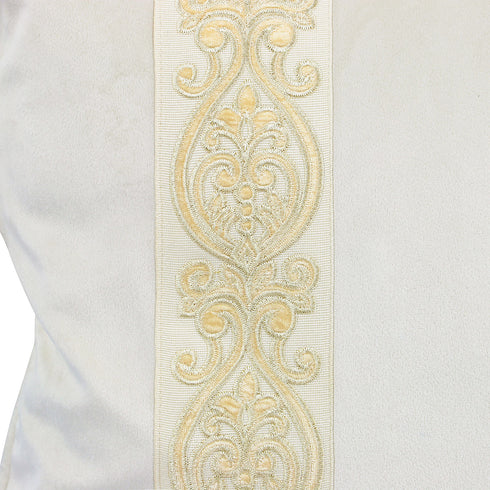 Orla Cream Velvet Cushion