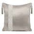 Tara Grey Silk Cushion