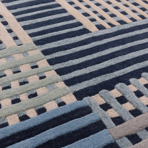 Respect Rug Blue Multi Rug