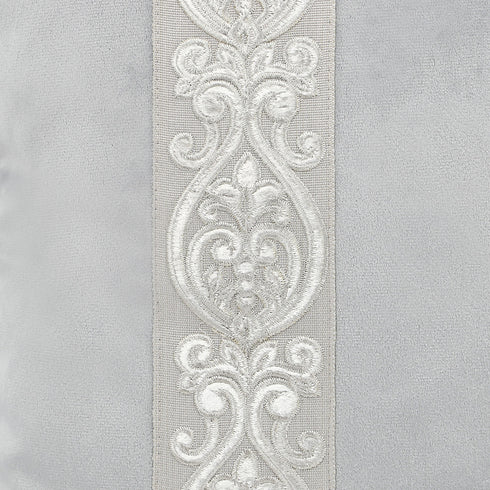 Ella Grey Velvet Cushion