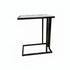 Mila Sofa Table - Gunmetal Black & White Marble