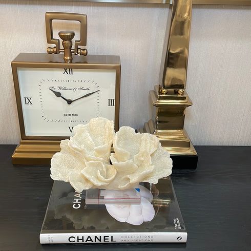 Ivory Faux Coral