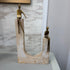 PRE ORDER Happy Couple Travertine Ornament