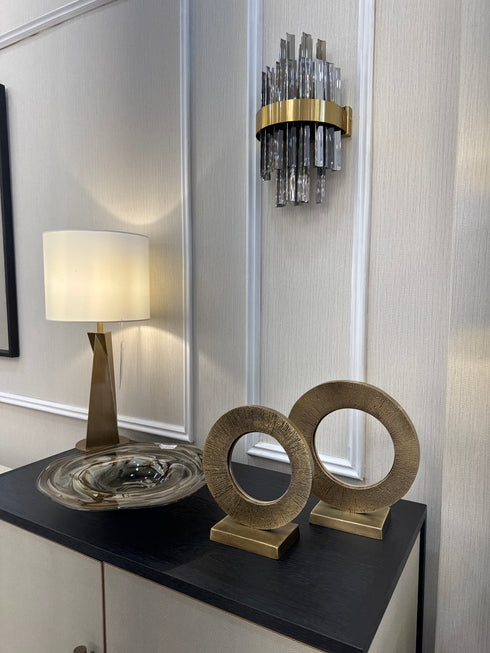 Brass Halo Sculpture