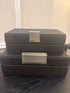 Black Leather Dimple Box Set