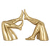 Golden Legs Book Ends