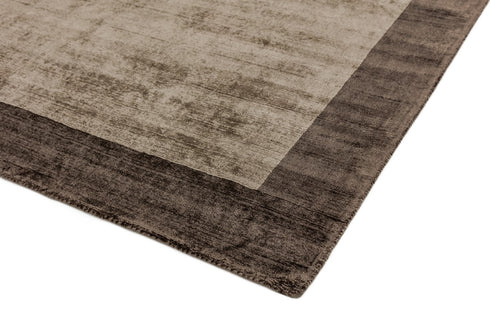 Slade Rug Border Choco/Mocha
