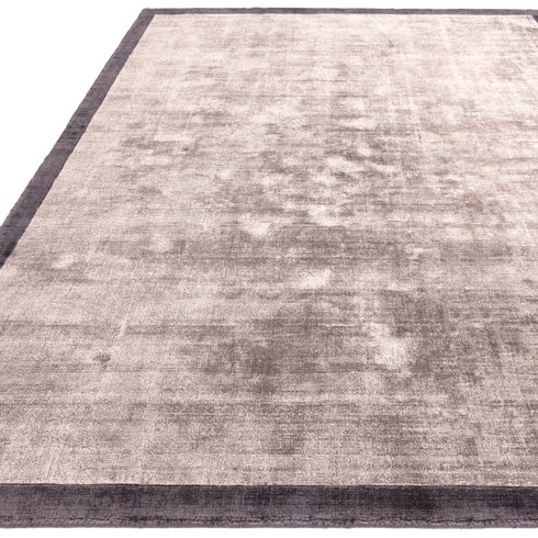 Slade Rug Border Charcoal/Moleskin