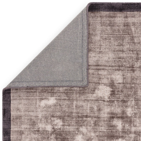 Slade Rug Border Charcoal/Moleskin