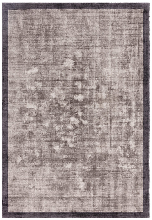 Slade Rug Border Charcoal/Moleskin