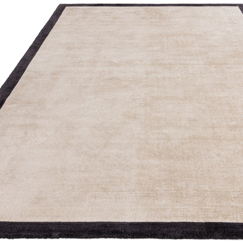 Slade Rug Border Putty/Charcoal