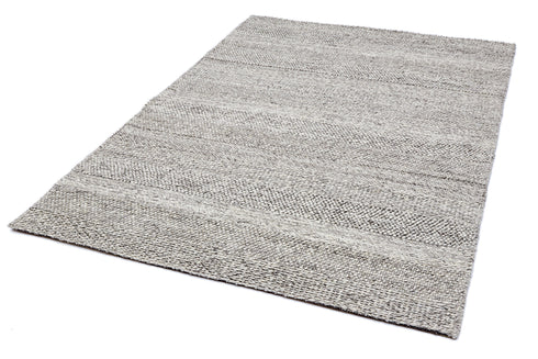 Seaside Rug Grey Marl Stripe